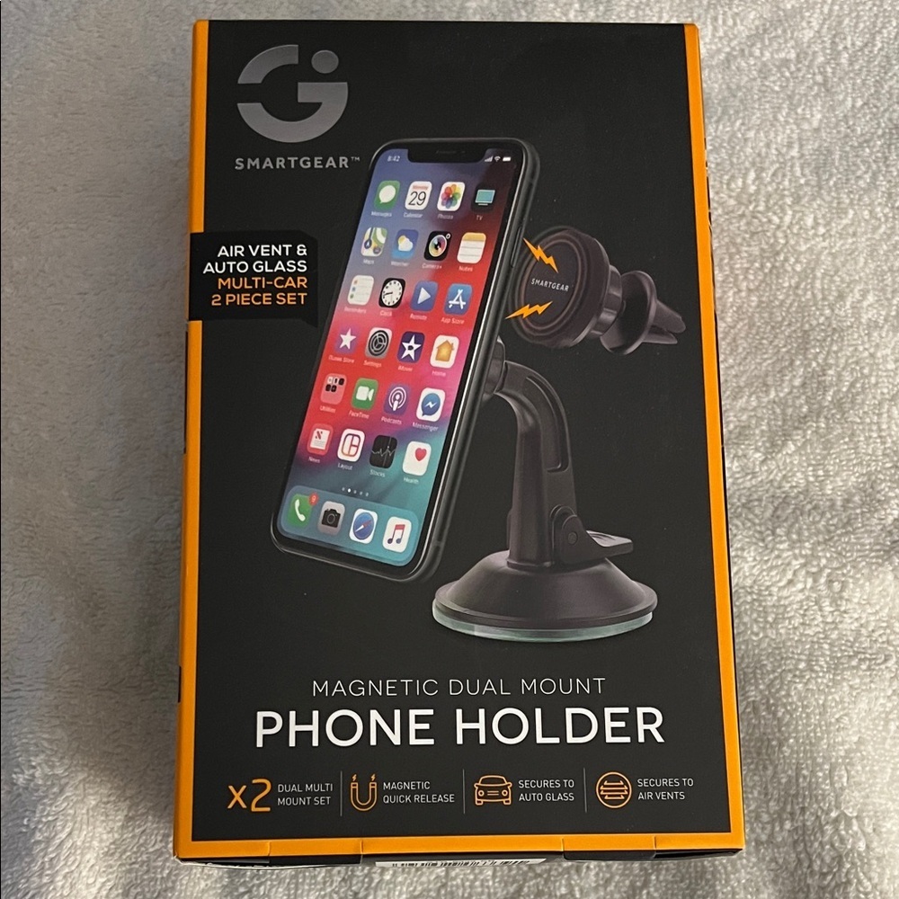 SmartGear Magnetic Dual Mount Phone Holder